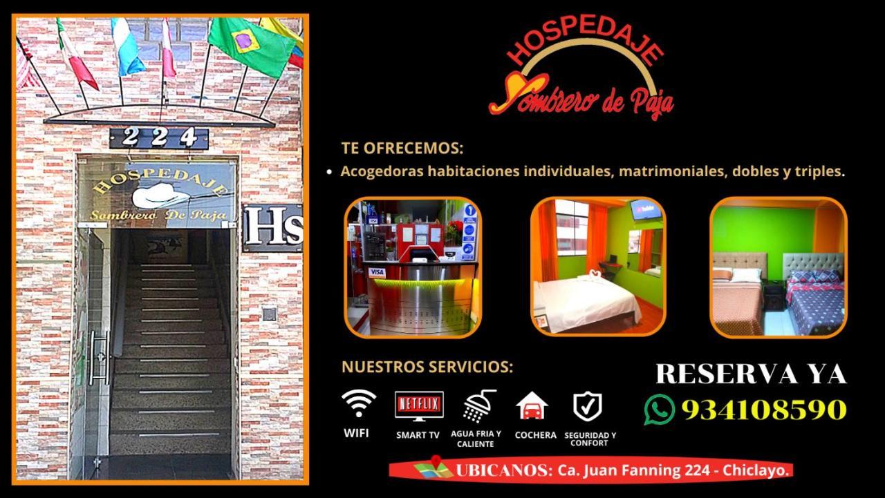 Sombrero De Paja Hotel Chiclayo Exterior photo